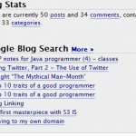Google Blog Search Preview