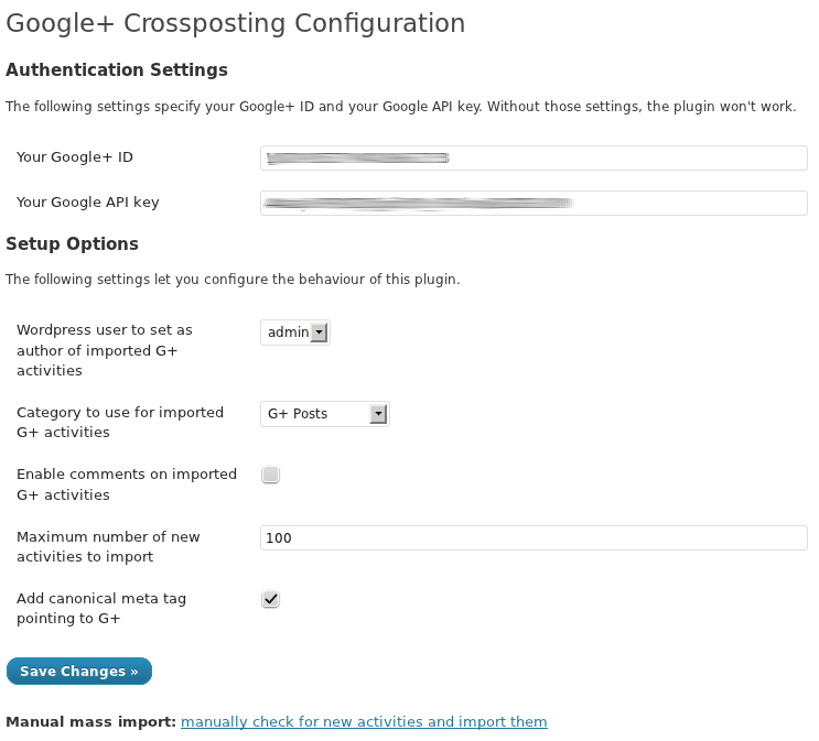 Google+ Crossposting Preview Wordpress Plugin - Rating, Reviews, Demo & Download