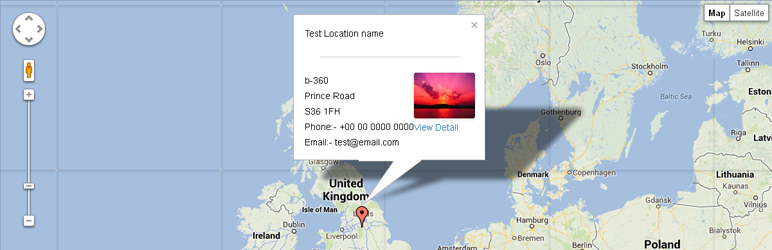 Google Map Locations Preview Wordpress Plugin - Rating, Reviews, Demo & Download