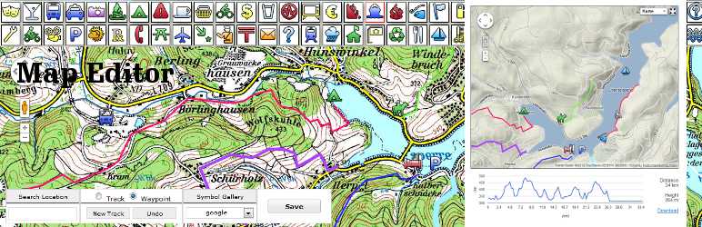Google Maps GPX Viewer Preview Wordpress Plugin - Rating, Reviews, Demo & Download