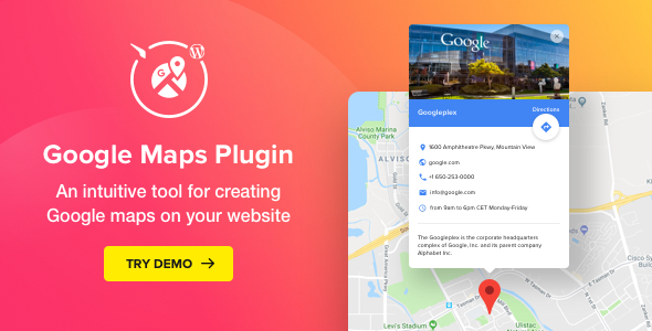 Google Maps – WordPress Map Plugin Preview - Rating, Reviews, Demo & Download