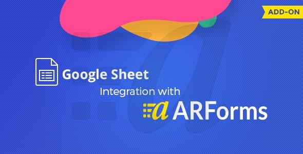 Google Sheets Integration With ARForms Preview Wordpress Plugin - Rating, Reviews, Demo & Download