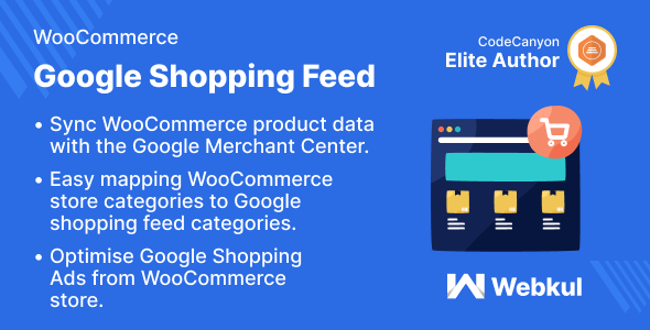 Google Shopping Feed For WooCommerce Preview Wordpress Plugin - Rating, Reviews, Demo & Download