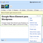 Google Wave Element