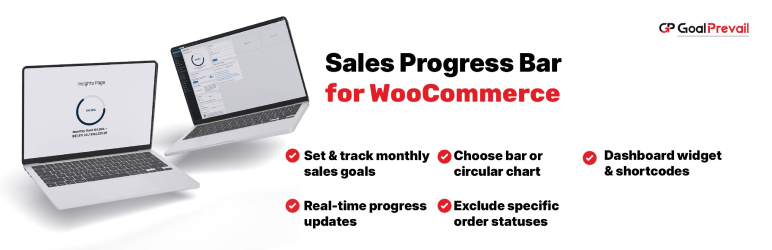 GP Sales Progress Bar Preview Wordpress Plugin - Rating, Reviews, Demo & Download