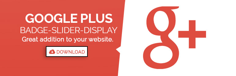 GPLUS Badge Slider Display Preview Wordpress Plugin - Rating, Reviews, Demo & Download