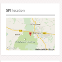 GPS MAP Widget
