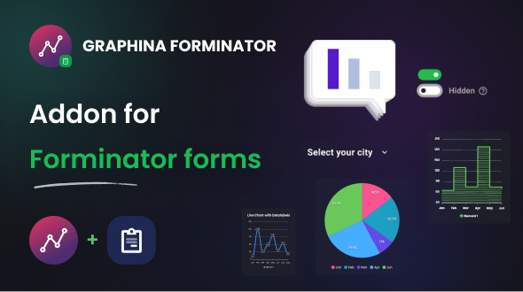 Graphina Forminator (Add-on) Preview Wordpress Plugin - Rating, Reviews, Demo & Download