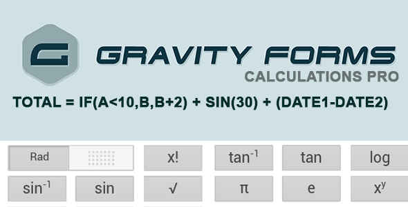 Gravity Forms Calculations Pro Preview Wordpress Plugin - Rating, Reviews, Demo & Download
