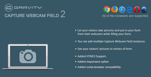 Gravity Forms Capture Webcam Field 2 Wordpress Plugin - Rating, Reviews, Demo & Download