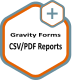 Gravity Forms CSV/PDF Reports
