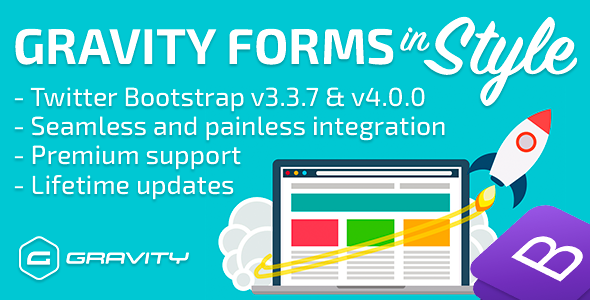Gravity Forms In Style – Twitter Bootstrap Preview Wordpress Plugin - Rating, Reviews, Demo & Download