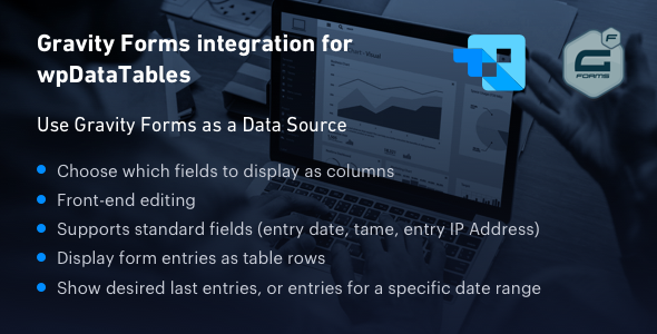 Gravity Forms Integration For WpDataTables Preview Wordpress Plugin - Rating, Reviews, Demo & Download