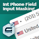Gravity Forms International Phone Field Input Masking