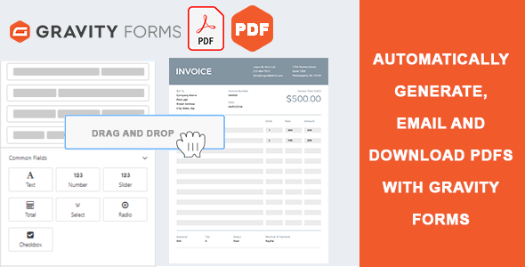 Gravity Forms PDF Customizer Preview Wordpress Plugin - Rating, Reviews, Demo & Download