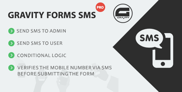 Gravity Forms SMS Pro Preview Wordpress Plugin - Rating, Reviews, Demo & Download