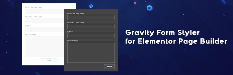 Gravity Forms Styler For Elementor Page Builder Preview Wordpress Plugin - Rating, Reviews, Demo & Download