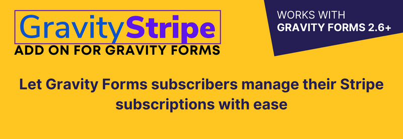 GravityStripe Subscription Manager Preview Wordpress Plugin - Rating, Reviews, Demo & Download