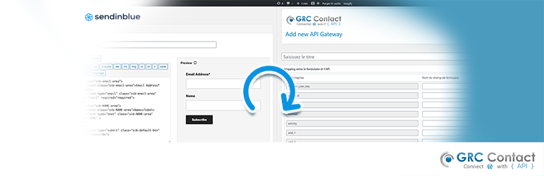 GRC Contact API For Sendinblue Preview Wordpress Plugin - Rating, Reviews, Demo & Download