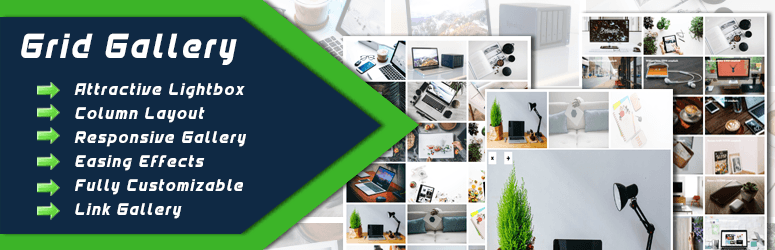 Grid Gallery – Photo Image Grid Gallery Preview Wordpress Plugin - Rating, Reviews, Demo & Download