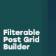 GridBuilder X – Frontend Filterable Elementor Post Grid Builder