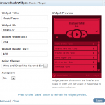 Grooveshark Widget