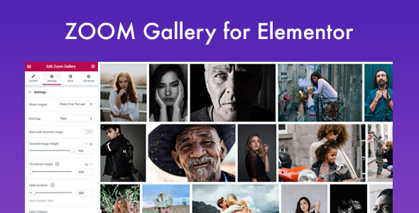 GT3 Zoom Gallery For Elementor Page Builder Preview Wordpress Plugin - Rating, Reviews, Demo & Download