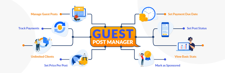 Guest Post Manager Preview Wordpress Plugin - Rating, Reviews, Demo & Download