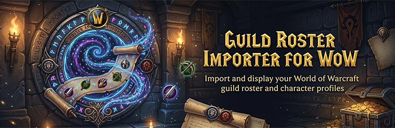 Guild Roster Importer For WoW Preview Wordpress Plugin - Rating, Reviews, Demo & Download