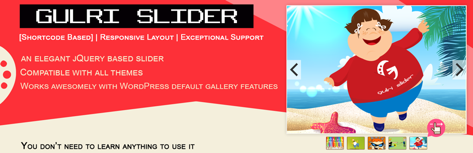 Gulri Slider Preview Wordpress Plugin - Rating, Reviews, Demo & Download