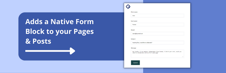 Gutena Forms Preview Wordpress Plugin - Rating, Reviews, Demo & Download