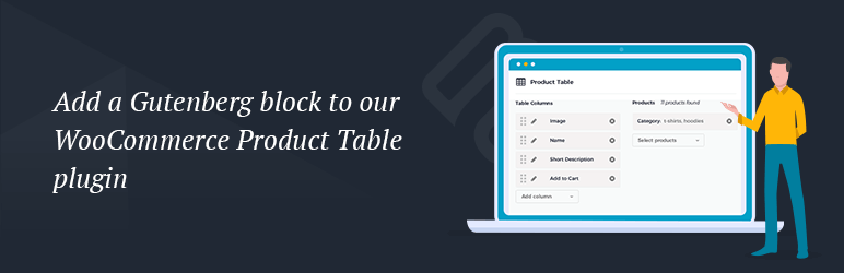 Gutenberg Block For WooCommerce Product Table Preview Wordpress Plugin - Rating, Reviews, Demo & Download
