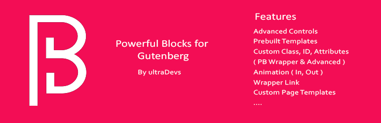 Gutenberg Blocks – Powerful Blocks For Gutenberg Preview Wordpress Plugin - Rating, Reviews, Demo & Download