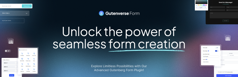 Gutenverse Form Preview Wordpress Plugin - Rating, Reviews, Demo & Download