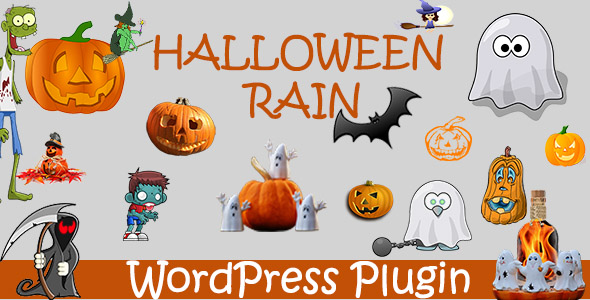 Halloween Rain – Wordpress Plugin Preview - Rating, Reviews, Demo & Download