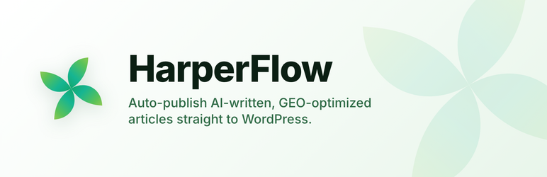 HarperFlow Preview Wordpress Plugin - Rating, Reviews, Demo & Download