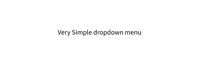 HB Simple Dropdown Menu Preview Wordpress Plugin - Rating, Reviews, Demo & Download