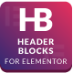 Header Blocks For Elementor – WordPress Plugin