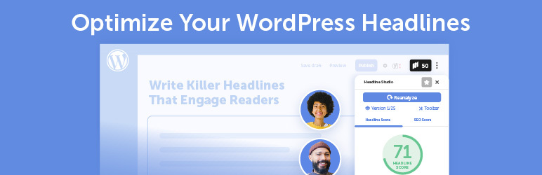 Headline Analyzer Preview Wordpress Plugin - Rating, Reviews, Demo & Download