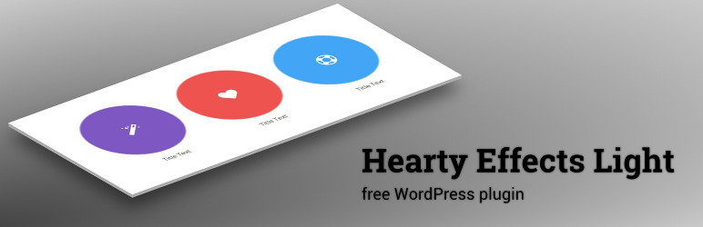 Hearty Effects Light Preview Wordpress Plugin - Rating, Reviews, Demo & Download