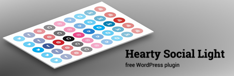 Hearty Social Light Preview Wordpress Plugin - Rating, Reviews, Demo & Download