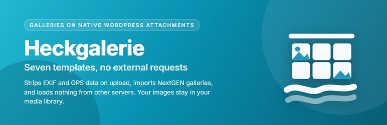Heckgalerie Preview Wordpress Plugin - Rating, Reviews, Demo & Download