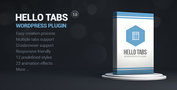 Hello Tabs Wordpress Widget Preview - Rating, Reviews, Demo & Download