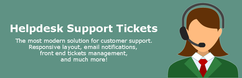 Helpdesk Support Tickets Plugin For WordPress Preview - Rating, Reviews, Demo & Download