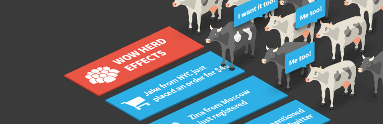 Herd Effects – Fake Notifications And Social Proof Plugin Preview - Rating, Reviews, Demo & Download