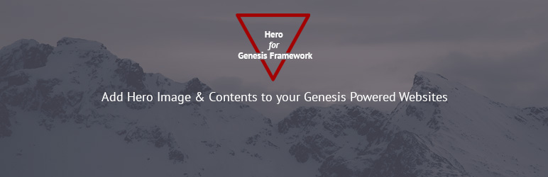 Hero For Genesis Framework Preview Wordpress Plugin - Rating, Reviews, Demo & Download