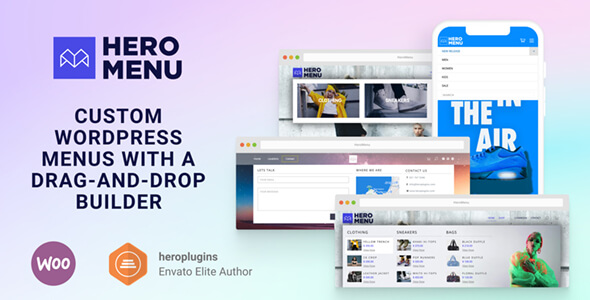 Hero Mega Menu – Responsive WordPress Menu Plugin Preview - Rating, Reviews, Demo & Download