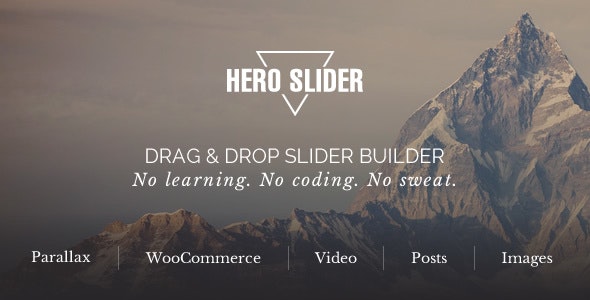 Hero Slider – WordPress Slider Plugin Preview - Rating, Reviews, Demo & Download