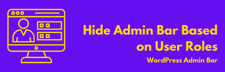 Hide Admin Bar Based On User Roles Preview Wordpress Plugin - Rating, Reviews, Demo & Download