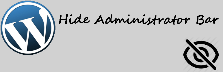 Hide Administrator Bar Preview Wordpress Plugin - Rating, Reviews, Demo & Download